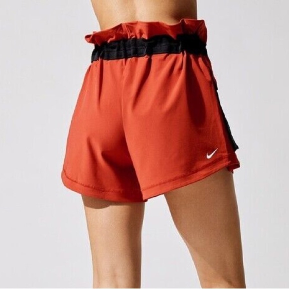 Nike Women’s Naomi Osaka Tennis Utility Shorts sz medium Red cinnabar DH5197-671 - Picture 13 of 13
